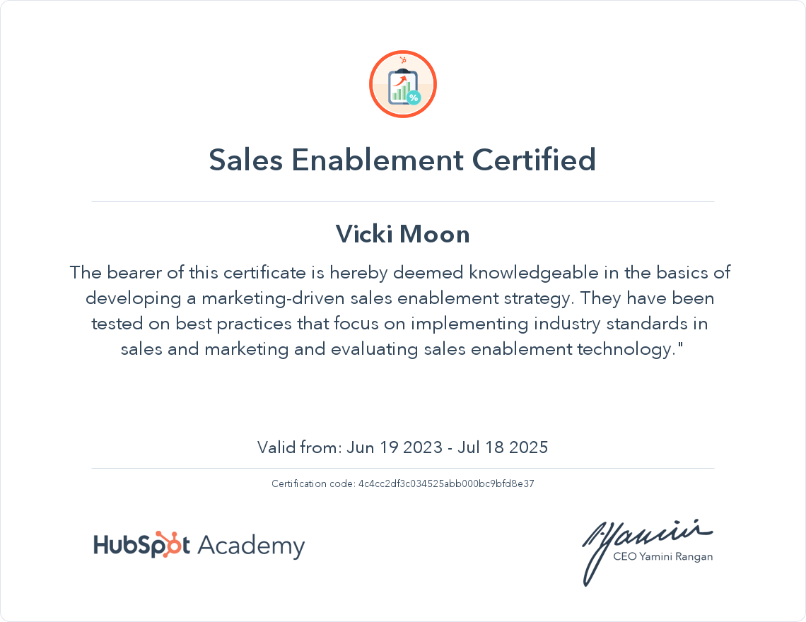 Sales Enablement